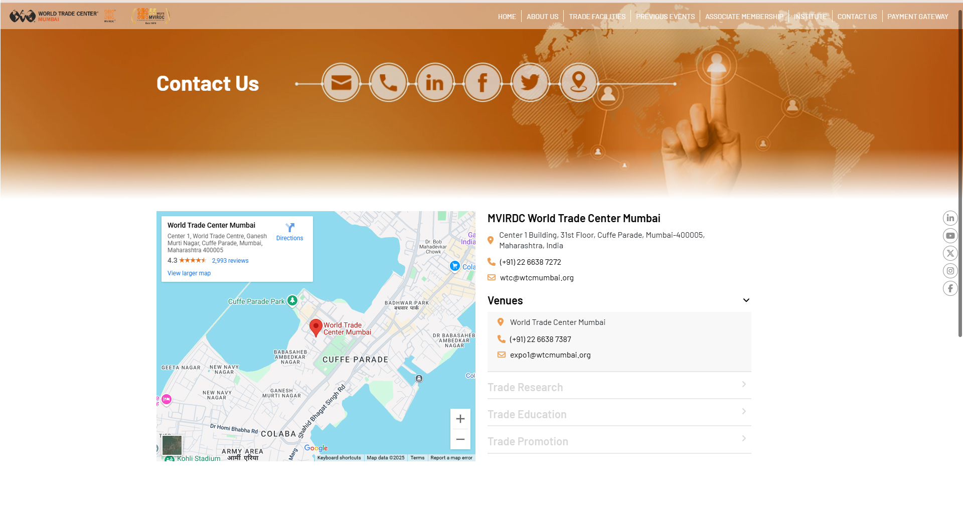 Contact Us Page